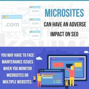 Why microsites are bad for SEO